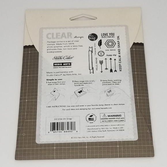 Studio Calico Hero Arts Clear Photopolymer Stamp Sets- New in Original Packaging - Picture 9 of 11